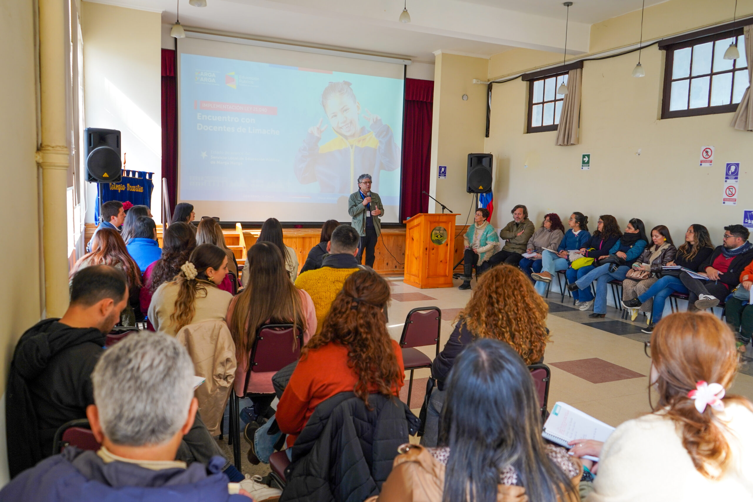 Educación con voz local: Profesores de Limache y SLEP Marga Marga sostienen importante encuentro participativo de cara al traspaso