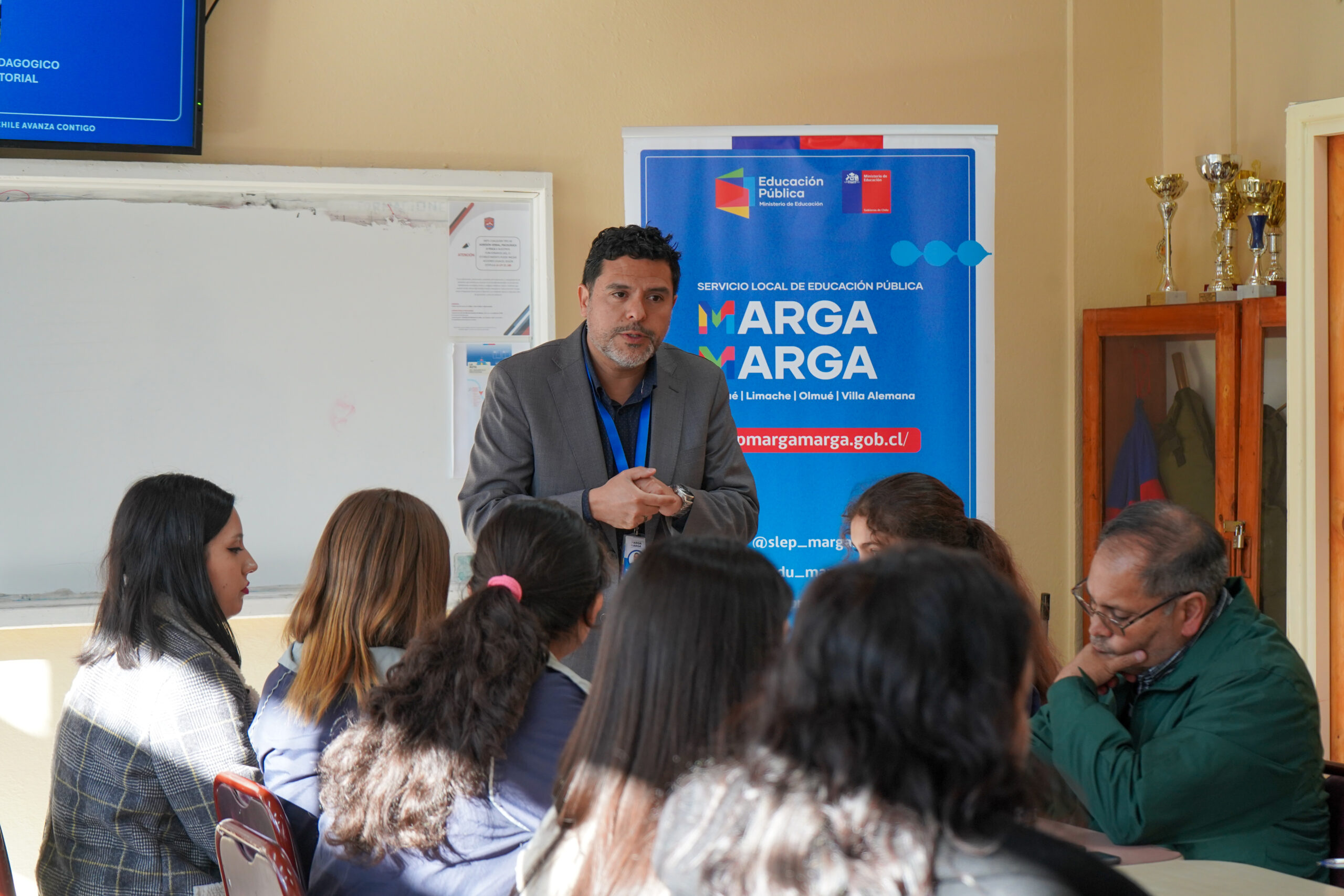 Consejos Escolares de Olmué y Limache dialogan con el SLEP Marga Marga en jornadas de participación para el próximo Plan Anual Local