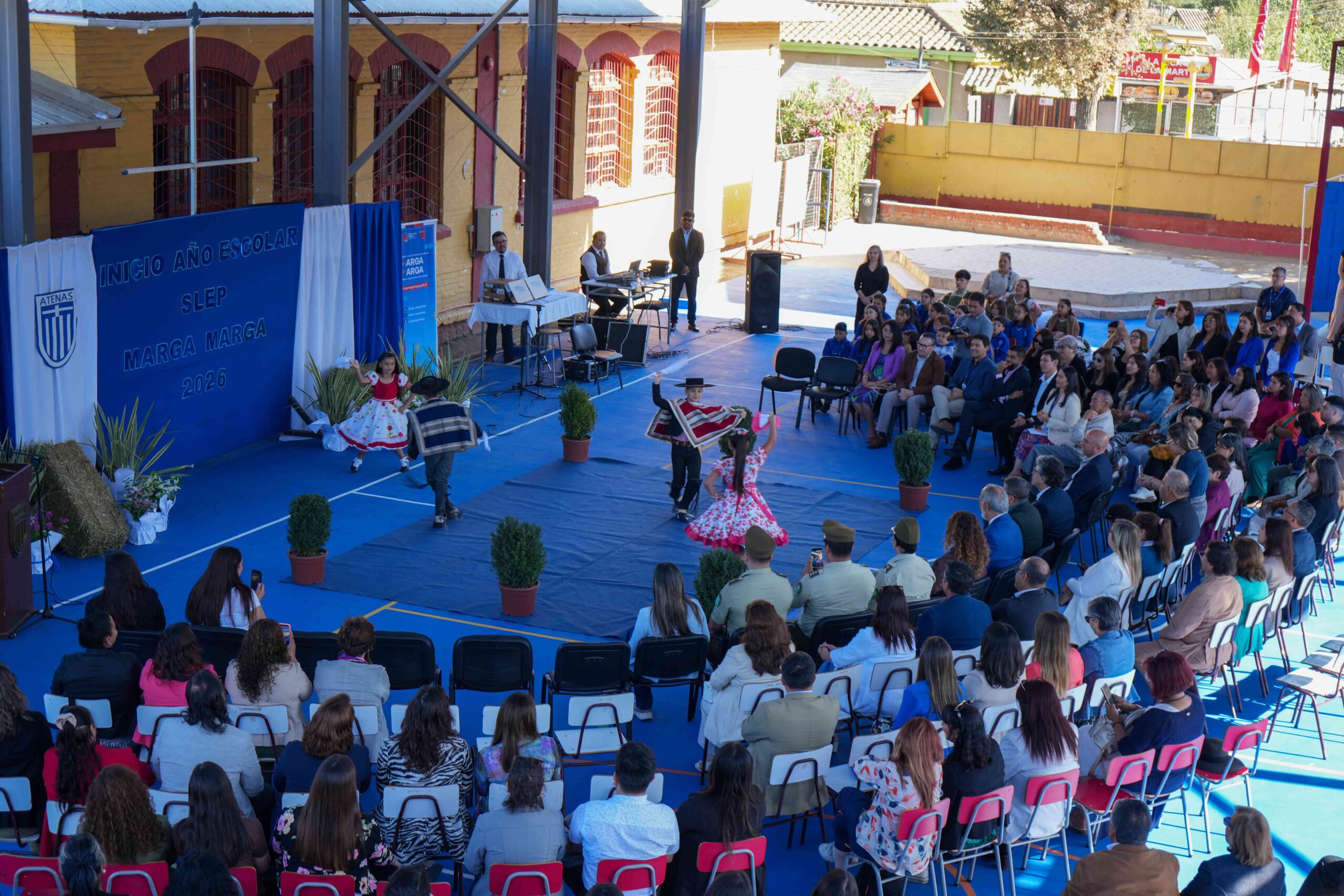 Con presencia de alcaldes y autoridades de la región: SLEP Marga Marga dio inicio al Año Escolar 2026 desde Olmué