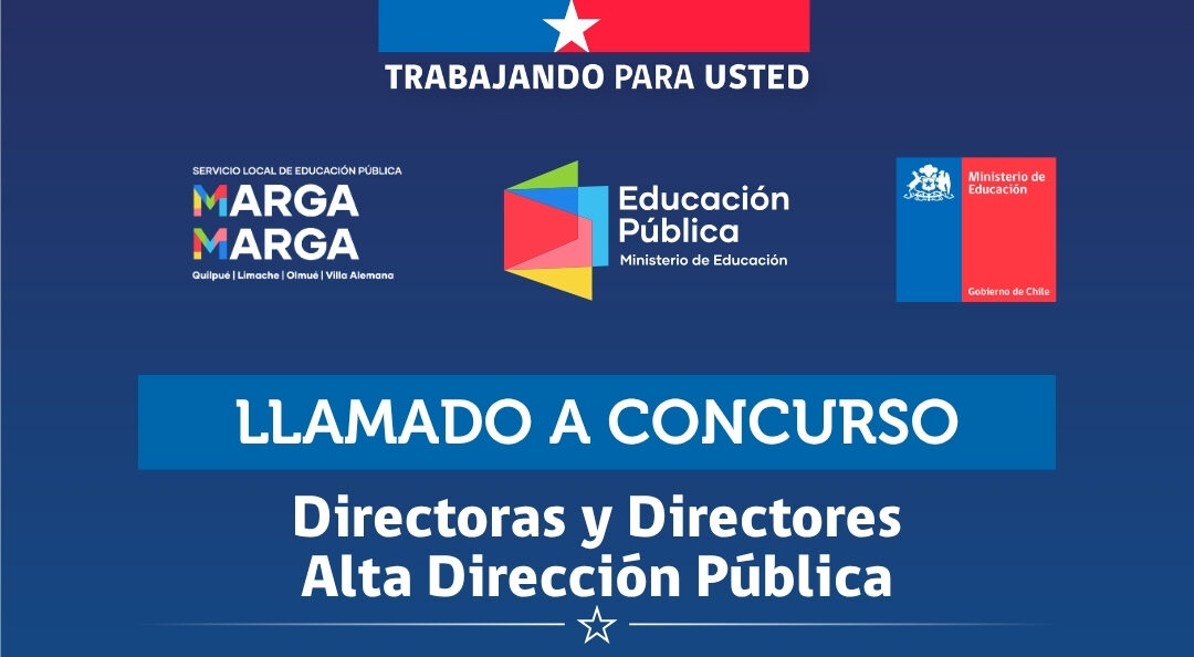 Llamado a Concurso Directoras y Directores Alta Dirección Pública